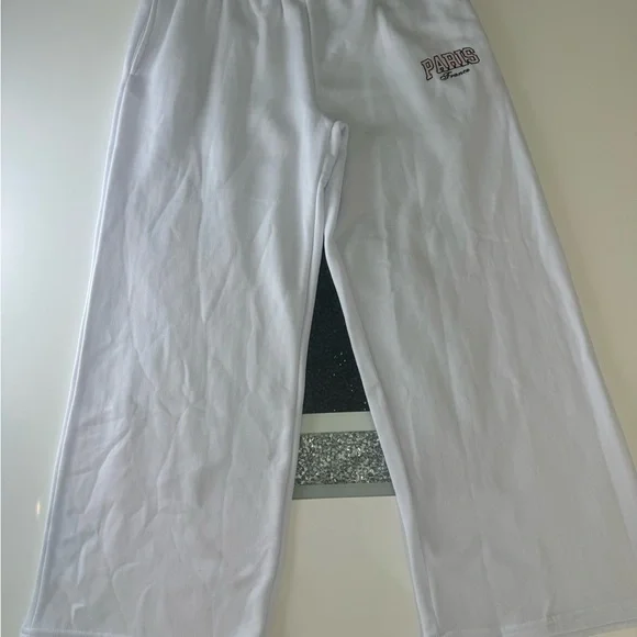 Pant unisex, Winter, size XL , trousers with PARIS logo, flared leg - Picture 3 of 12